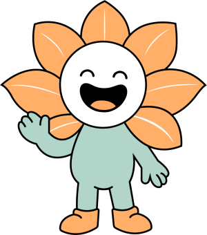 bloomie_lacht_